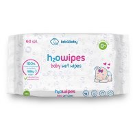 Alg Pharma Lab4Baby H2O Wipes Baby Chusteczki dla niemowląt, 60 szt.