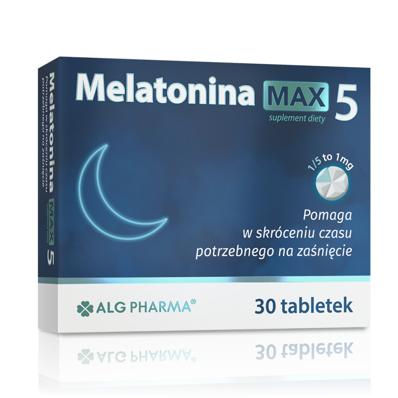 Alg Pharma Melatonina Max 5 tabletki, 30 szt.