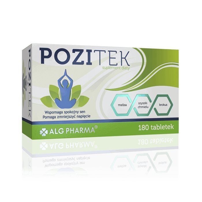 ALG PHARMA Pozitek 180 tabletek