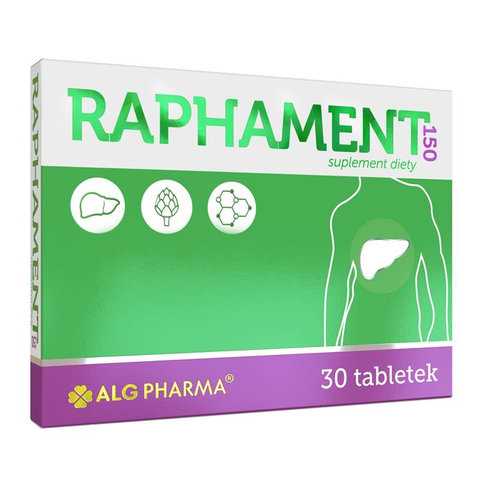 Alg Pharma Raphament 150 tabletki powlekane, 30 szt.