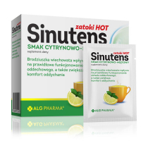 Alg Pharma Sinutens Zatoki Hot saszetki, 10 szt.