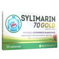 Sylimarin 70 Gold wyciąg z ostropestu plamistego tabletki, 30 szt.
