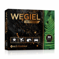 Alg Pharma Węgiel aktywny w kapsułkach, 30 szt.