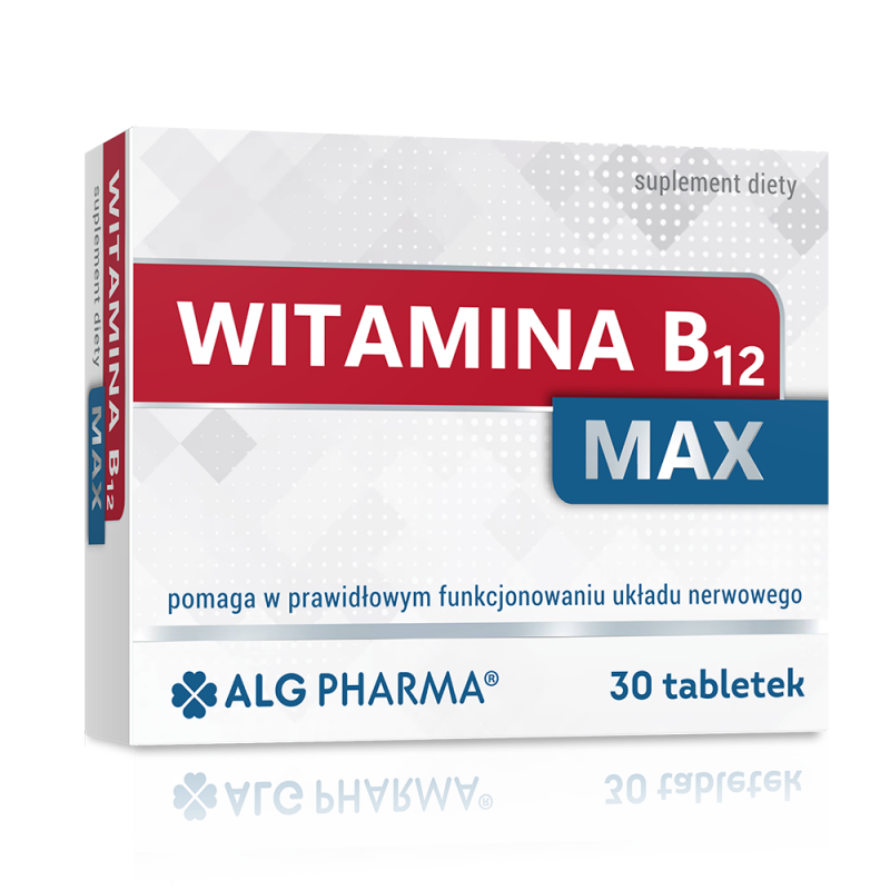 Alg Pharma Witamina B12 Max tabletki, 30 szt.