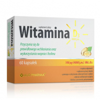 Alg Pharma Witamina D3 4000 j.m. kapsułki, 60 szt.
