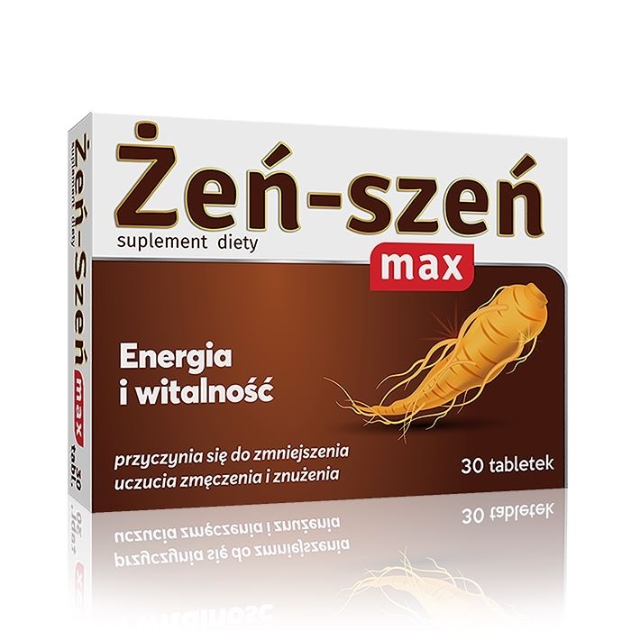 ALG PHARMA Żeń-Szeń MAX 30 tabletek
