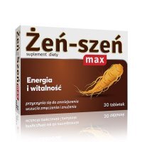 ALG PHARMA Żeń-Szeń MAX 30 tabletek