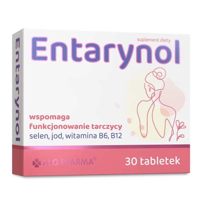 AlgPharma Entarynol tabletki wspomagające tarczycę, 20 szt.