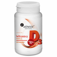 Aliness Witamina D3 Forte Oil 4000 j.m. kapsułki, 120 szt.