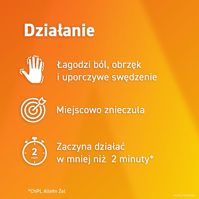 Allefin (20 mg+10 mg)/g żel 30 g