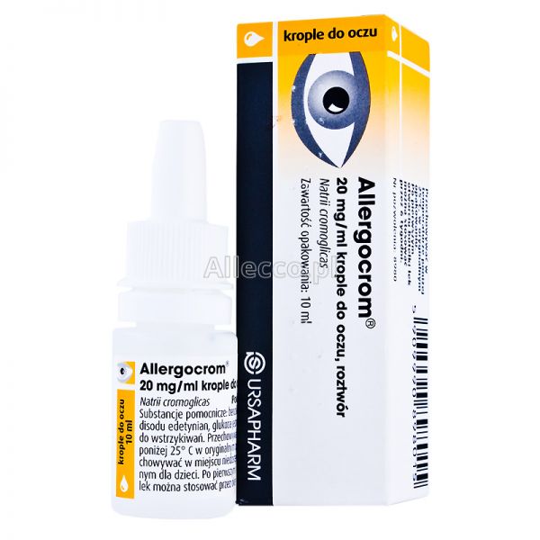 Allergocrom krople do oczu 10 ml