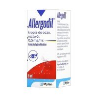 Allergodil 0,5% krople do oczu 6 ml