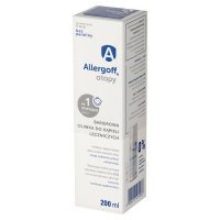 Allergoff ATOPY Barierowa oliwka do kąpieli leczniczych 200 ml
