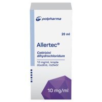 Allertec 10 mg/ml krople doustne,roztwór