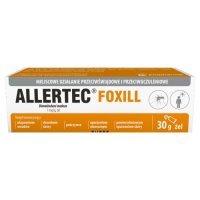 Allertec Foxill 1 mg/g żel przeciwuczuleniowy i przeciwświądowy, 30 g