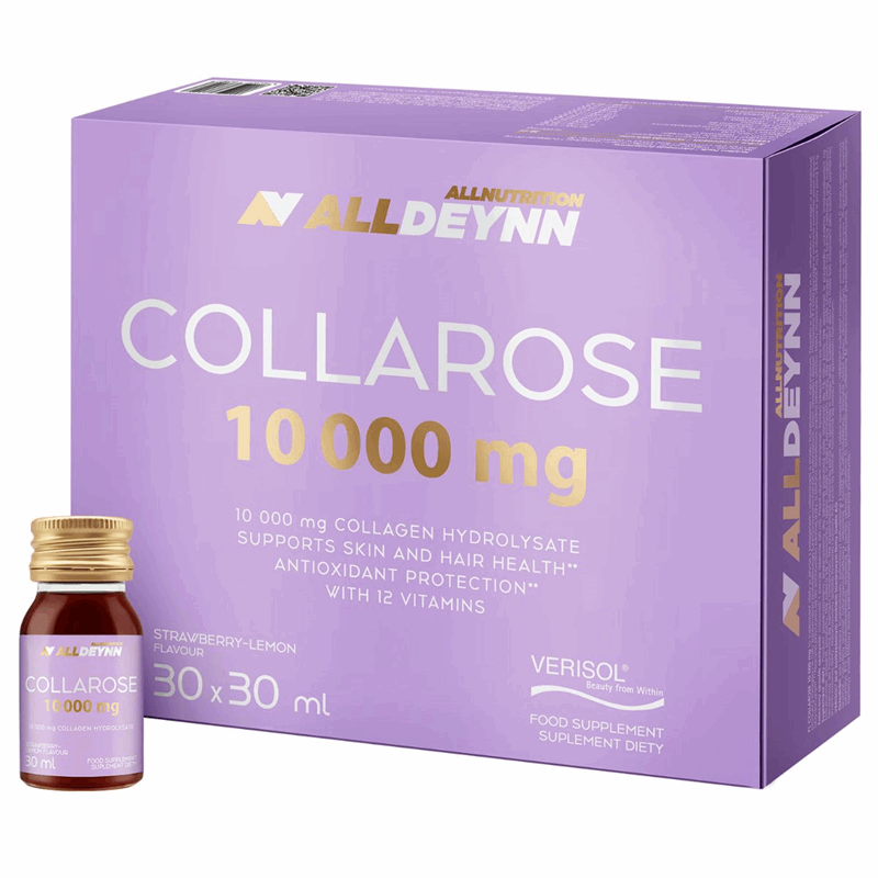 Allnutrition Alldeynn Collarose 10000 mg Strawberry-Lemon shot, 30 x 30 ml