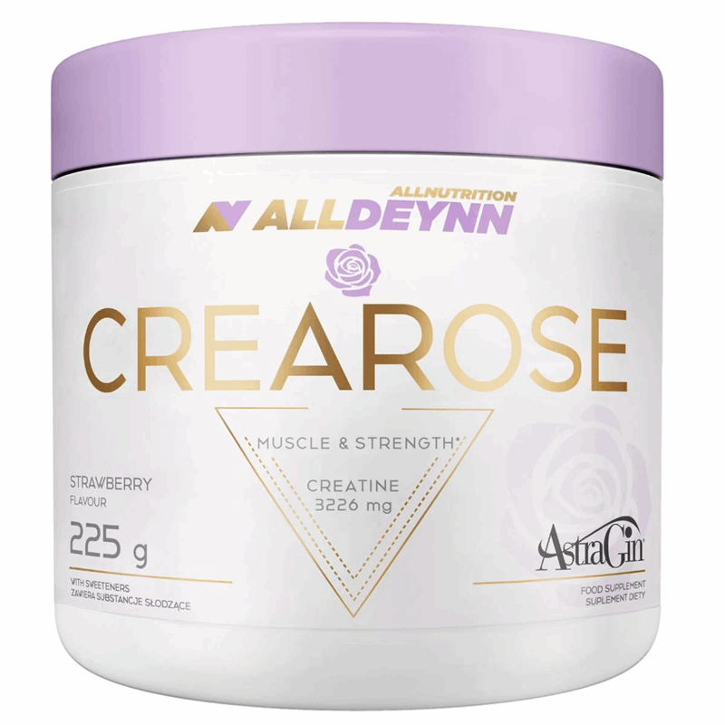 Allnutrition Alldeynn Crearose Strawberry proszek, 225 g