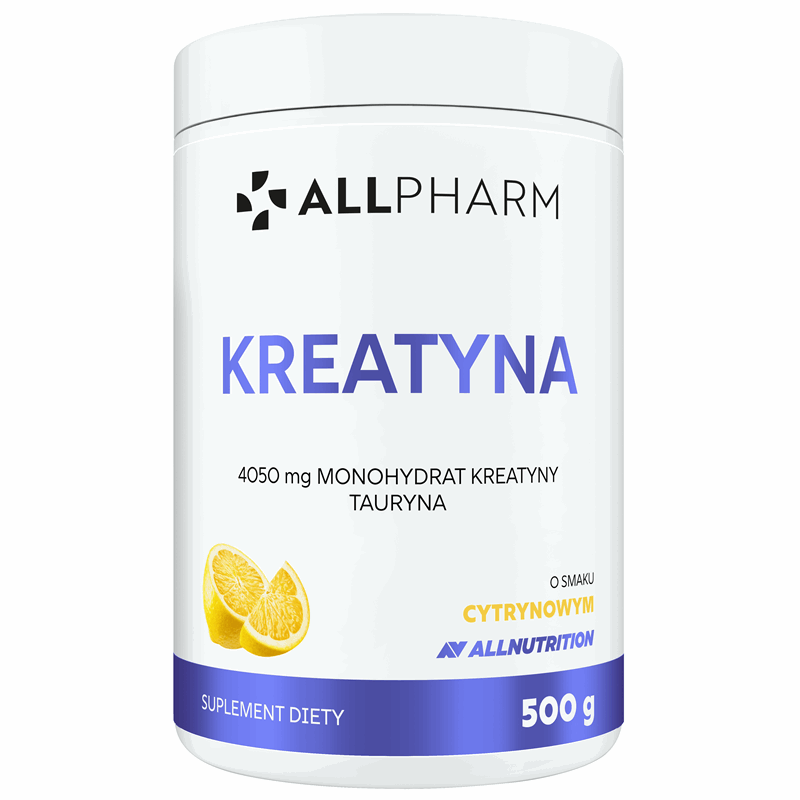 Allnutrition Allpharm Kreatyna proszek o smaku cytrynowym, 500 g