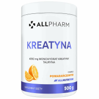 Allnutrition Allpharm Kreatyna proszek o smaku pomarańczowym, 500 g