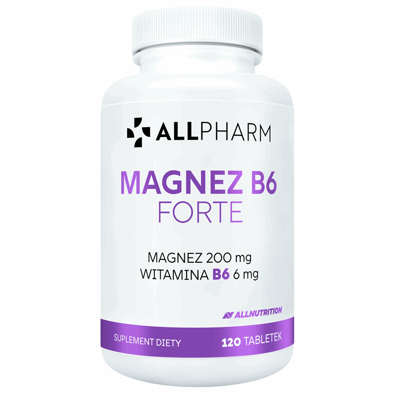 Allnutrition Allpharm Magnez B6 Forte tabletki, 120 szt.