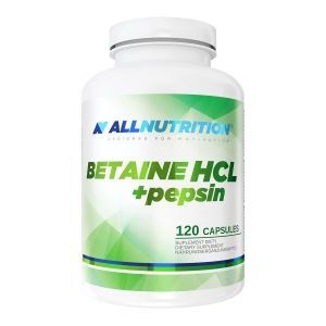 Allnutrition Betaina HCL + Pepsin kapsułki, 120 szt.