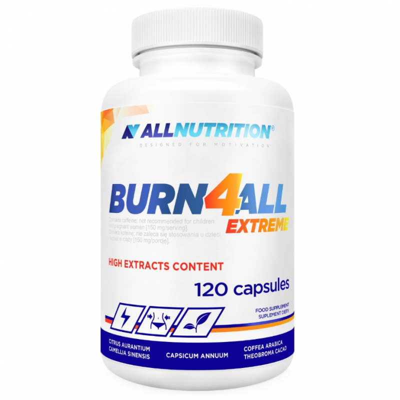 Allnutrition Burn4all Extreme kapsułki, 120 szt.