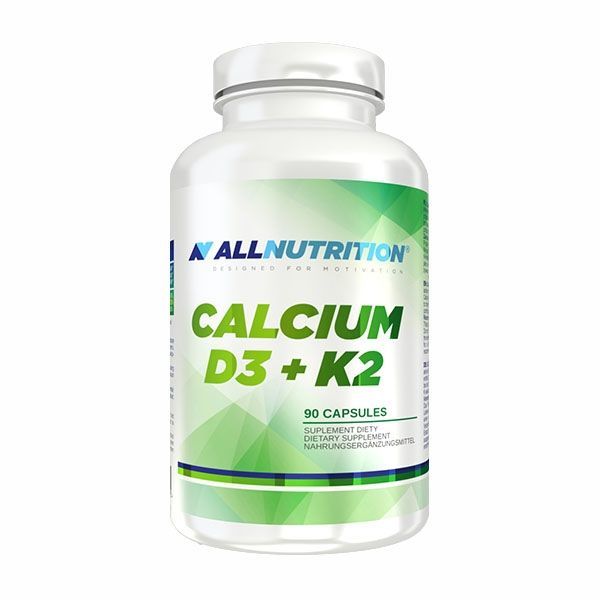 Allnutrition Calcium D3+K2 kapsułki, 90 szt.