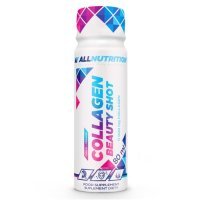 Allnutrition Collagen Beauty Shot o smaku brzoskwiniowo-pomarańczowym, 80 ml