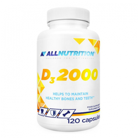 Allnutrition D3 2000 kapsułki, 120 szt.