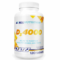 Allnutrition D3 4000 tabletki, 120 szt.