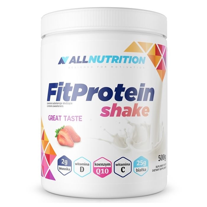 ALLNUTRITION FitProtein Shake Truskawka 500 g