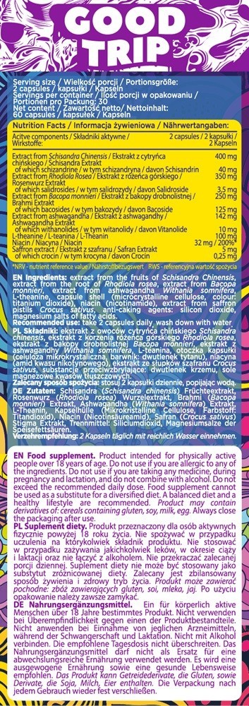 Allnutrition Good Trip kapsułki, 60 szt.