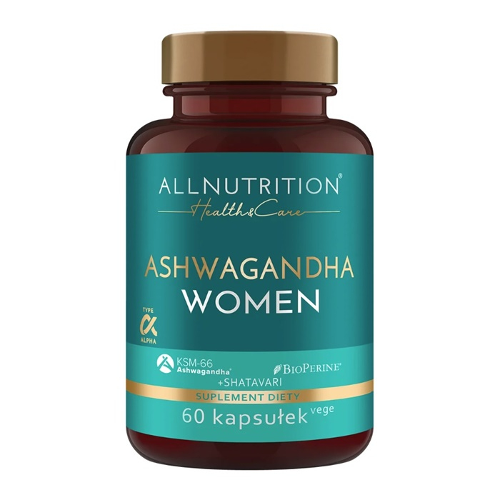 Allnutrition Health Care Ashwagandha Women kapsułki, 60 szt