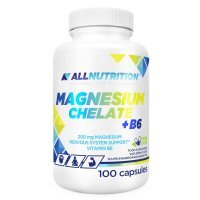 Allnutrition Magnesium Chelate + B6 kapsułki, 100 szt.