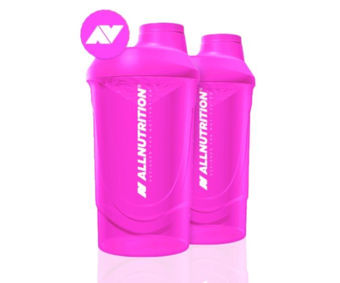 ALLNUTRITION Shaker 600ml Super Pink