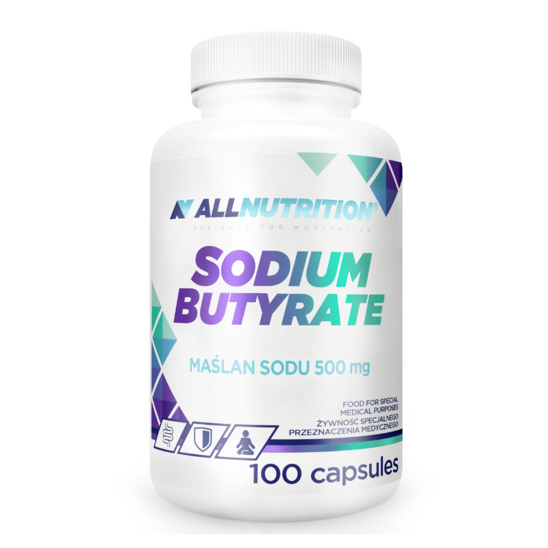 Allnutrition Sodium Butyrate kapsułki, 100 szt.