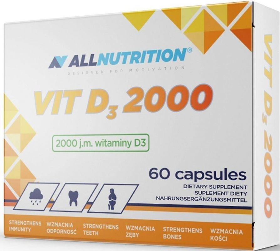 Allnutrition Vit. D3 2000 kapsułki, 60 szt.