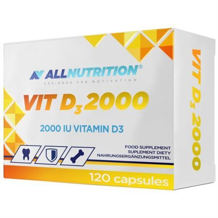 ALLNUTRITION Vit.D3 2000IU 120 kapsułek