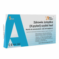 AllTest Zdrowie żołądka Szybki test Helicobacter pylori w kale, 1 szt.