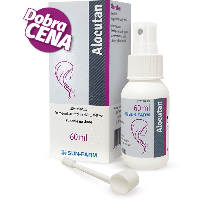 Alocutan 2% 20mg/ml płyn na skórę 60 ml