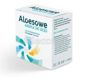 Aloesowe krople do oczu 0,4 ml  20 amp.