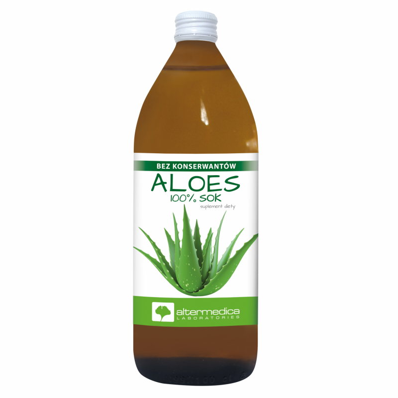 Alter Medica Aloes sok 100%, 1000 ml