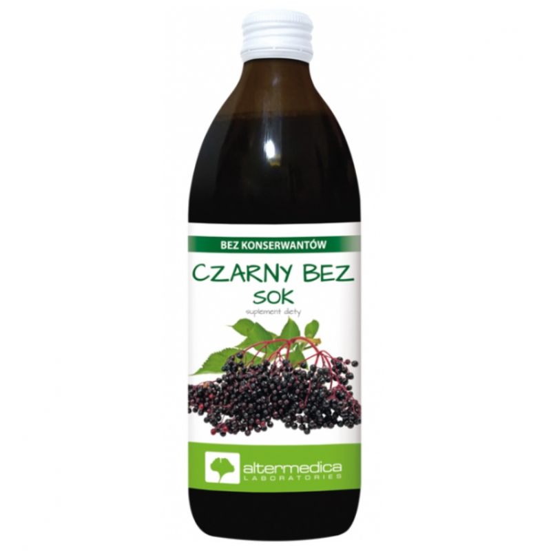 Alter Medica Bez czarny sok, 500 ml