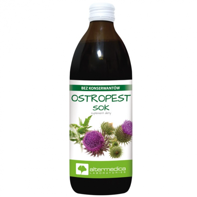 Alter Medica Ostropest sok, 500 ml