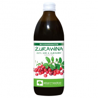 Alter Medica Żurawina 100% sok, 500 ml