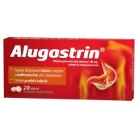 Alugastrin (smak miętowy) 20 tabl.