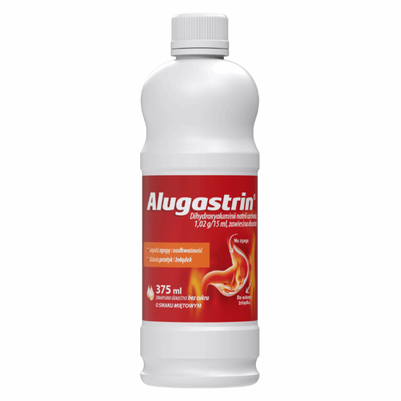 Alugastrin zawiesina doustna, 375 ml