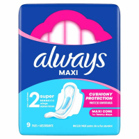 Always Classic Maxi Podpaski higieniczne ze skrzydełkami, 9 szt.