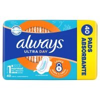 Always Ultra Normal podpaski higieniczne ze skrzydełkami rozmiar 1, 40 szt.