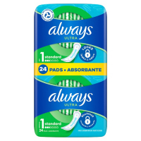 Always Ultra Standard Podpaski 24 sztuki